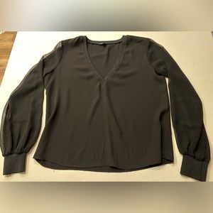 Dynamite Long Sleeve V-Neck Top
